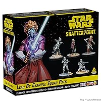 Star Wars Shatterpoint Lead by Example Squad Pack - Tabletop Miniatures Game, Strategy Game for Kids and Adults, Ages 14+, 2 Players, 90 Minute Playtime, Made