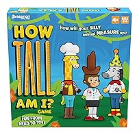 How Tall Am I? - Preschool Game of Measuring - Mix and Match to Create Your Animal, Tallest Wins! - Ages 4 and Up, 2-4 Players