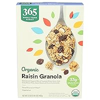 365 by Whole Foods Market, Organic Raisin Granola, 17 Ounce
