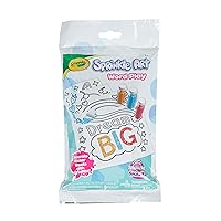 Crayola Sprinkle Art Say What Activity Kit, Word Art, Gift for Girls, Age 5, 6, 7, 8