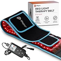 Red Light Therapy Belt - Near Infrared Light Therapy & Red Light Therapy for Body, Relaxing Muscle, Inflammation, Improve Circulation - Infrared Therapy or Infrared Light Therapy Device