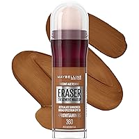 Maybelline Instant Age Rewind Eraser Foundation with SPF 20 and Moisturizing ProVitamin B5, 360, 1 Count