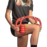 ROLL Recovery R8 Plus (Lava Red) - Deep Tissue Massage Roller