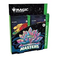 Magic: The Gathering Commander Masters Collector Booster Box - Multi-Color, 4 Packs (60 Cards)