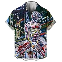 Novelty 3D Long Sleeved Suit Funny Graphic Short Sleeved Suit