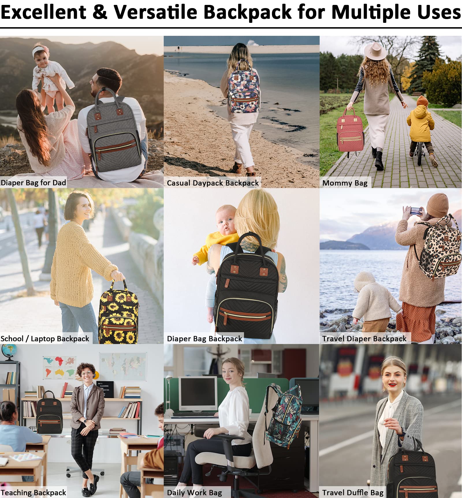 18 Best Travel Diaper Bag Backpacks [2023] - Baby Can Travel