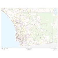 San Diego County, California Zip Codes - 48
