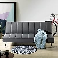 Quinn Sleeper Sofa / Convertible Sofa / Futon / 2 in 1 Folding Sofa Bed for Apartments, Guest Rooms, and Compact Spaces
