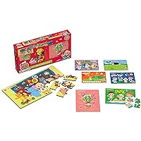 CoComelon, 7-Pack Jigsaw Puzzle Mega Bundle Includes Foam Wood Inlay Puzzles Featuring JJ & Friends from The Netflix YouTube Show, for Kids Ages 4+