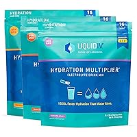 Hydration Multiplier - Concord Grape, Tropical Punch & Golden Cherry - Hydration Powder Packets | Electrolyte Drink Mix | Non-GMO | 48 Sticks