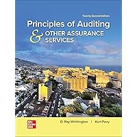 Loose Leaf for Principles of Auditing & Other Assurance Services Loose Leaf for Principles of Auditing & Other Assurance Services Paperback Kindle Loose Leaf Hardcover