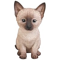 Siamese Kitten Statue