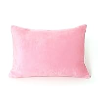 My First Premium Memory Foam Kids Toddler Pillow with Pillowcase, Pink, 12