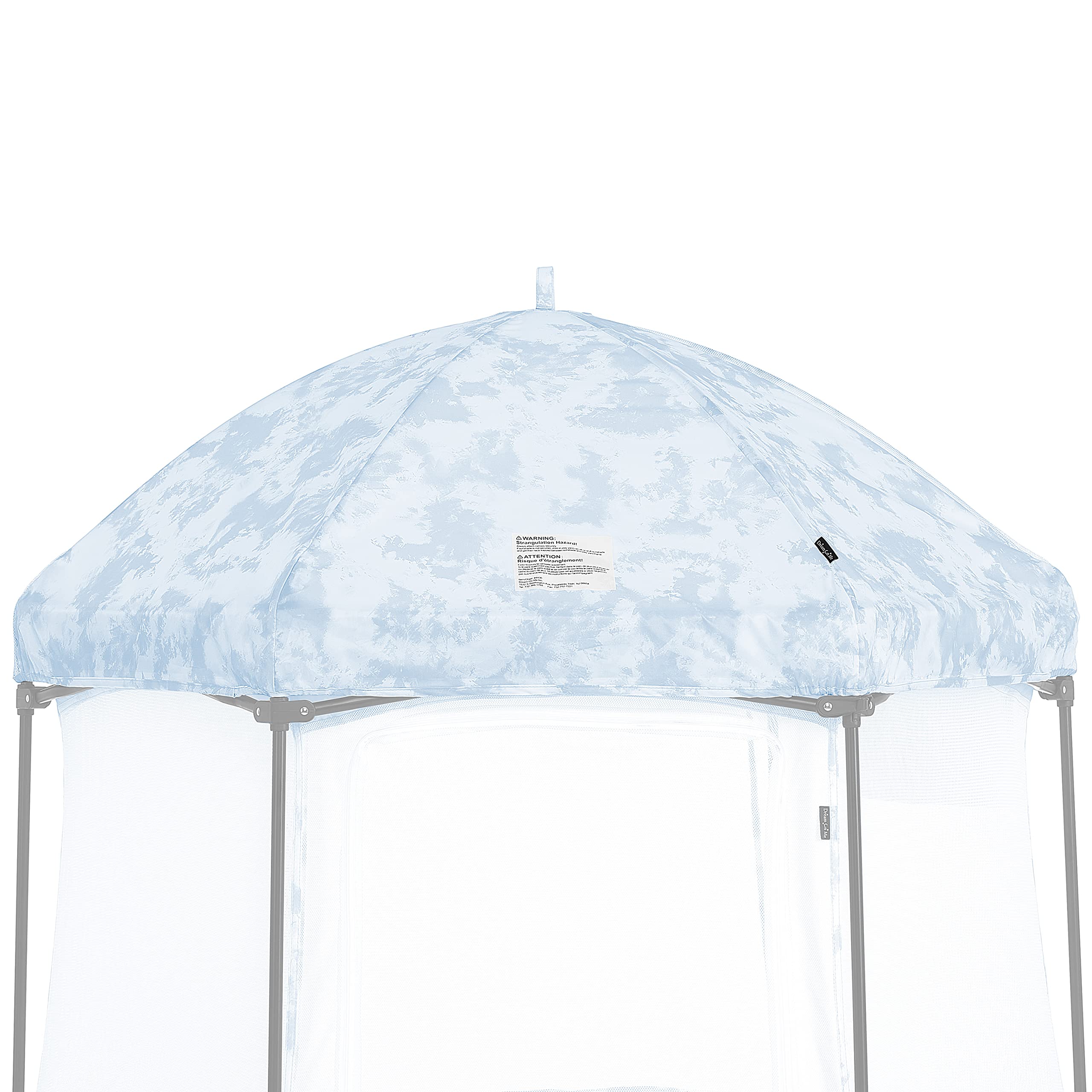 Dream On Me Onyx Playpen Canopy, Sky Blue