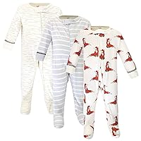 Touched by Nature Baby Girls' Organic Cotton Sleep and Play