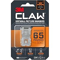 3M Claw Drywall Picture Hanger,Silver