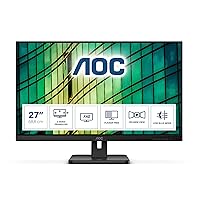 27E2QAE 1920x1080 IPS VGA DVI Quality and connectivity in a 27” Full HD display