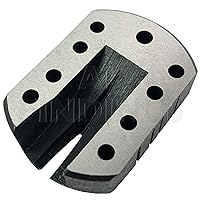 9 Hole Staking Anvil & V Slot : Watch Riveting Rivetting Watchmakers Tool (98)