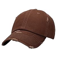 Unisex Vintage Hat for Men Women Distressed Baseball Cap Dad Hats Unconstructed Adjustable Washed Mens Plain Caps