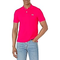 Lacoste Men's Classic Pique Slim Fit Short Sleeve Polo Shirt