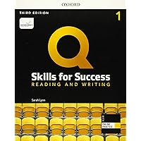 Q Skills for Success Reading and Writing, 1st Level 3rd Edition Student book and IQ Online Access