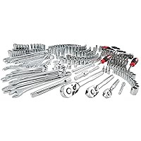 CRAFTSMAN Mechanic Tool Set, 1/4 in, 3/8 in, and 1/2 in Drive, Includes Ratchets, Sockets, Hex Keys and Wrenches, 308 Pieces (CMMT45938)