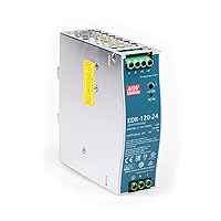 MEAN WELL EDR-120-12 120W 12VDC 10A AC/DC Industrial DIN Rail Power Supply