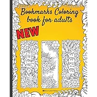 Bookmarks coloring book for adults: Flowers with words-Pretty bookmarks for women and Seniors Who Love Reading - 8x10” 50 bookmarks nice gift