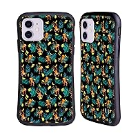 Head Case Designs Officially Licensed Micklyn Le Feuvre Tropical Monkey Banana Animals Hybrid Case Compatible with Apple iPhone 11