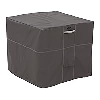 Classic Accessories Ravenna Water-Resistant 34 Inch Square Air Conditioner Cover