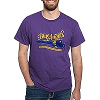 CafePress U.S. Navy Blue Angels Plane Dark T Graphic Shirt