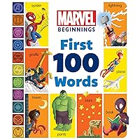 Marvel Beginnings: First 100 Words Marvel Beginnings: First 100 Words Board book