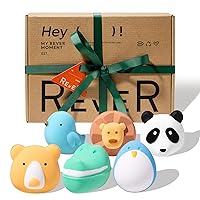 REVER SPA Bath Bombs 6 X 6 Oz Extra Large Organic Natural Fizzies Bubble Bath Shower Bombs for Women Kids, Bath Gift Set Essential Oil Moisturizing for Girls Mother’s Day Birthday Valentines Christmas