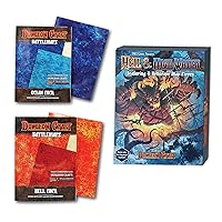 DUNGEON CRAFT Hell and Highwater Adventure Bundle, Hell and Highwater RPG Terrain, Hell and Ocean Reversible, Compatible Maps, Fantasy Tabletop Role Playing Games