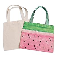 Color Me CM227 Medium Canvas Tote (Pack of 6)