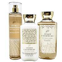 IVORY CASHMERE GIFT SET - Includes Fine Fragrance Mist, Body Lotion, and Shower Gel - FULL SIZE