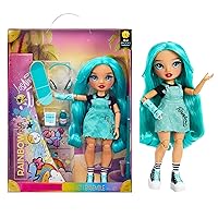 Blu - Blue Fashion Doll in Fashionable Outfit, Wearing a Cast & 10+ Colorful Play Accessories. Gift for Kids 4-12 Years and Collectors