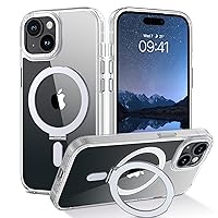 GaoBao for iPhone 15 Case, Phone Case for iPhone 15 Magnetic Invisible Stand [Magsafe Support] [Military Grade Protection] Shockproof Protective Phone Case for iPhone 15 6.1