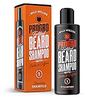 PROGRO Beard Growth & Moisturizing Shampoo Fortified with Biotin & Caffeine for Facial Hair Growth, Hydration & Softener - Strengthens Follicles for Healthy Looking Beard, 4oz