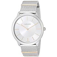 Calvin Klein Minimal Unisex Mesh and Segments Bracelet Watch