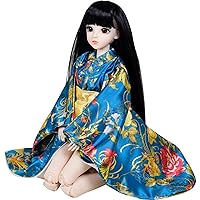 1/3 60cm 24 inch Asian Japanese Kimono Girl Ball Jointed Doll Customize SD Doll with Handmade Accessorries