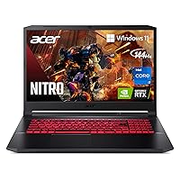 Acer Nitro 5 AN517-54-79L1 Gaming Laptop | Intel Core i7-11800H | NVIDIA GeForce RTX 3050Ti GPU | 17.3