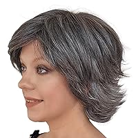 Wigs Razor Cut Shag (Dark grey)