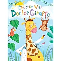 Checkup with Doctor Giraffe - Touch and Feel Board Book - Sensory Board Book