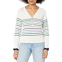 NIC+ZOE Women's Maritime Stripe Sweater