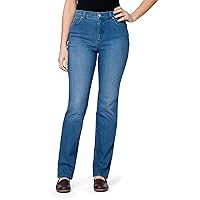 Gloria Vanderbilt womens Amanda The Original Slimming Jean - Classic High Rise Tapered Jeans, Frisco, 12 US