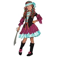 Salty Taffy Girl's Pirate Costume