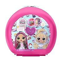 OMG World Travel Fashion Closet On-The-Go with Rolling Storage fits 4 Dolls and Accessories, Great Gift for Kids Ages 4+