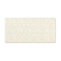 Comfort Plus Vintage Medallion Tile Anti Fatigue Comfort Mat, Kitchen Mat, Standing Desk Mat, Non-Slip Backing, Beige, 18