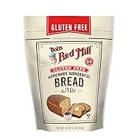 Gluten Free Homemade Wonderful Bread Mix, 16 Ounce (Pack of 4)